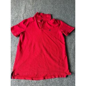 IZOD Advantage Performance‎ Polo Shirt Mens Large Red Short Sleeve